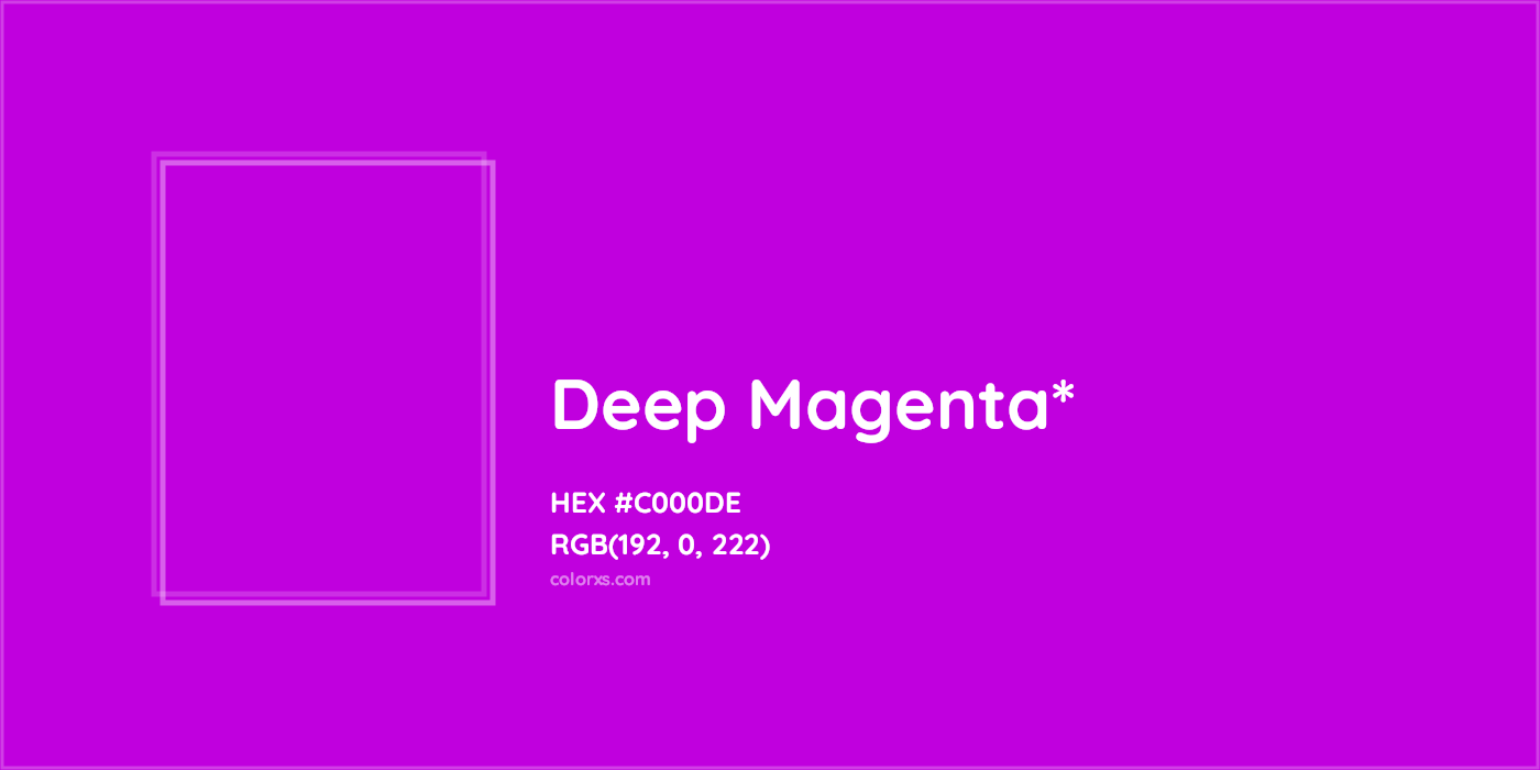 HEX #C000DE Color Name, Color Code, Palettes, Similar Paints, Images