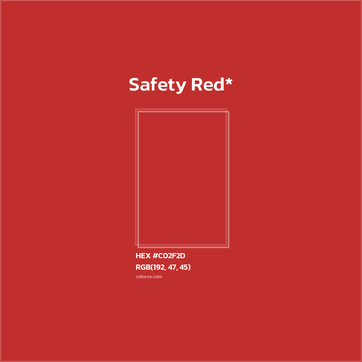 HEX #C02F2D Color Name, Color Code, Palettes, Similar Paints, Images
