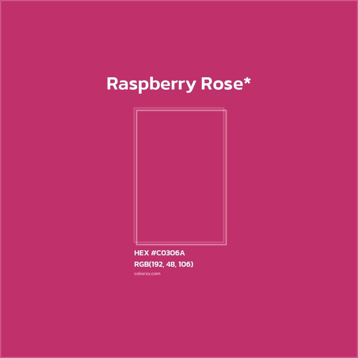 HEX #C0306A Color Name, Color Code, Palettes, Similar Paints, Images