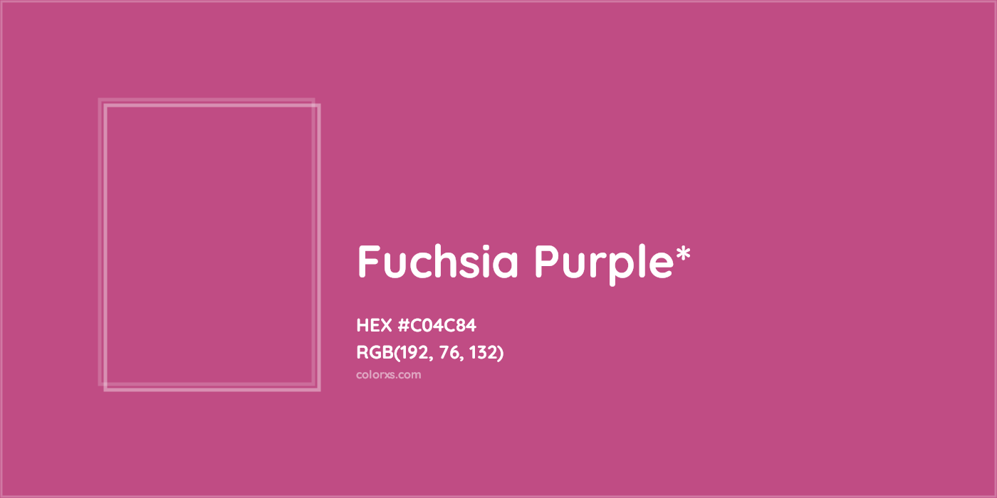 HEX #C04C84 Color Name, Color Code, Palettes, Similar Paints, Images