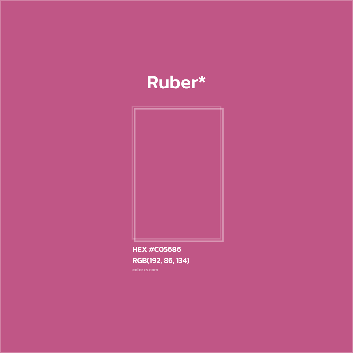 HEX #C05686 Color Name, Color Code, Palettes, Similar Paints, Images
