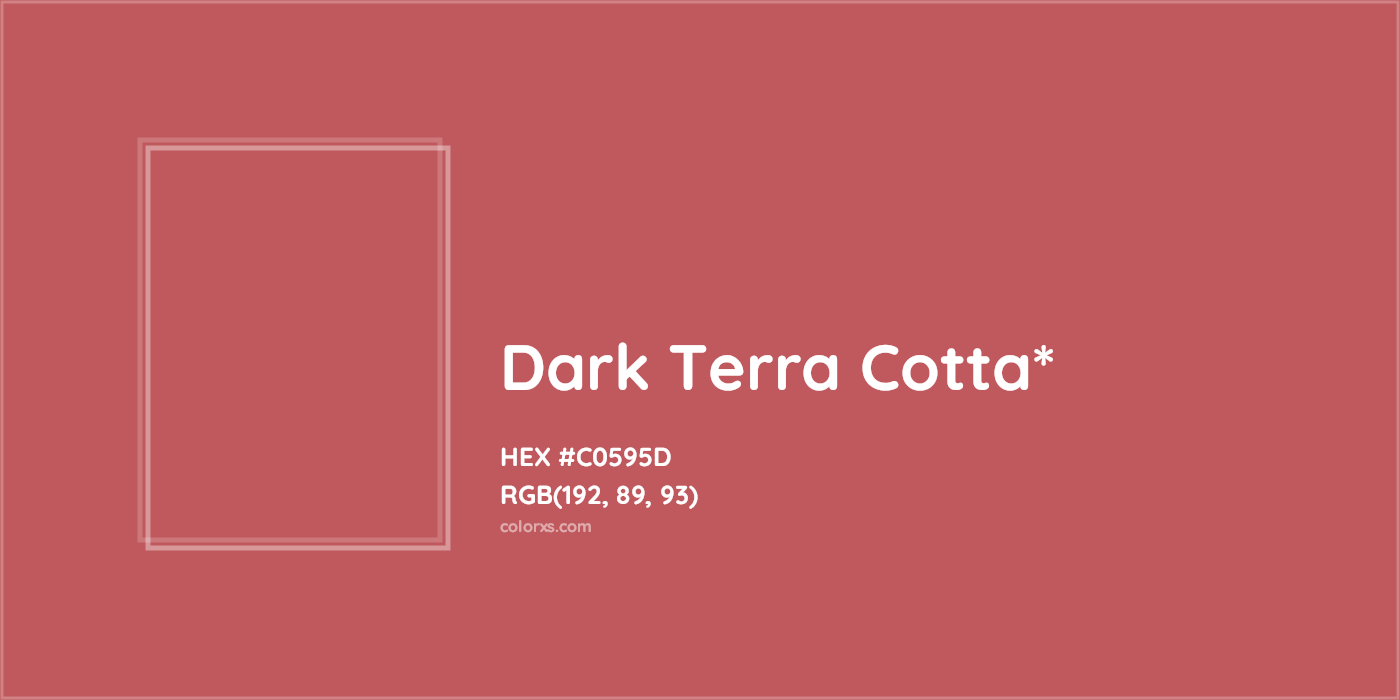 HEX #C0595D Color Name, Color Code, Palettes, Similar Paints, Images