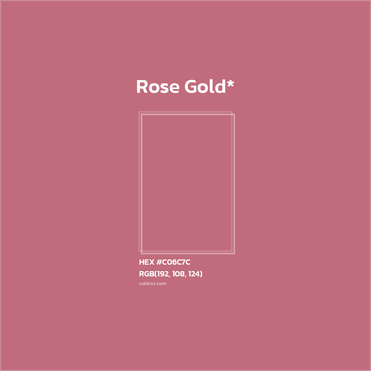 HEX #C06C7C Color Name, Color Code, Palettes, Similar Paints, Images