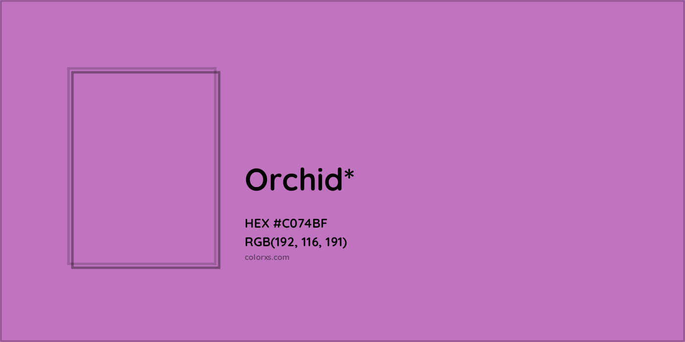 HEX #C074BF Color Name, Color Code, Palettes, Similar Paints, Images