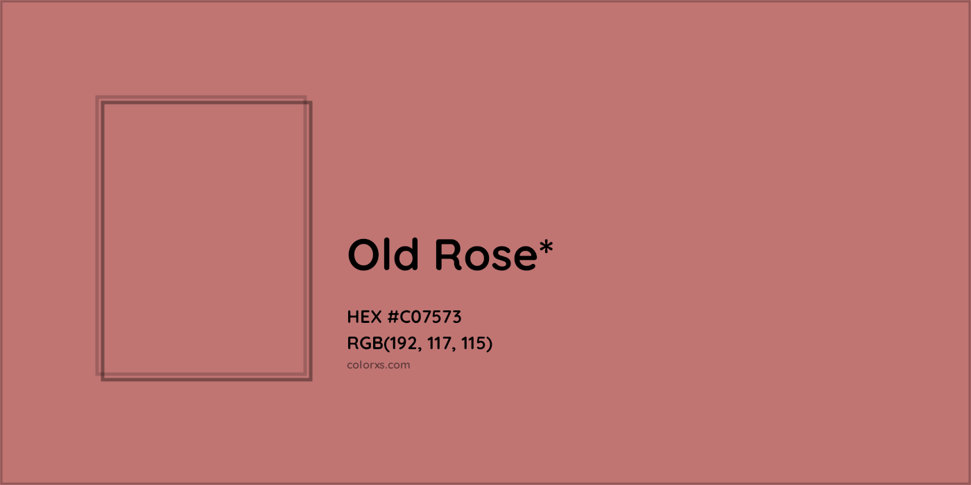 HEX #C07573 Color Name, Color Code, Palettes, Similar Paints, Images