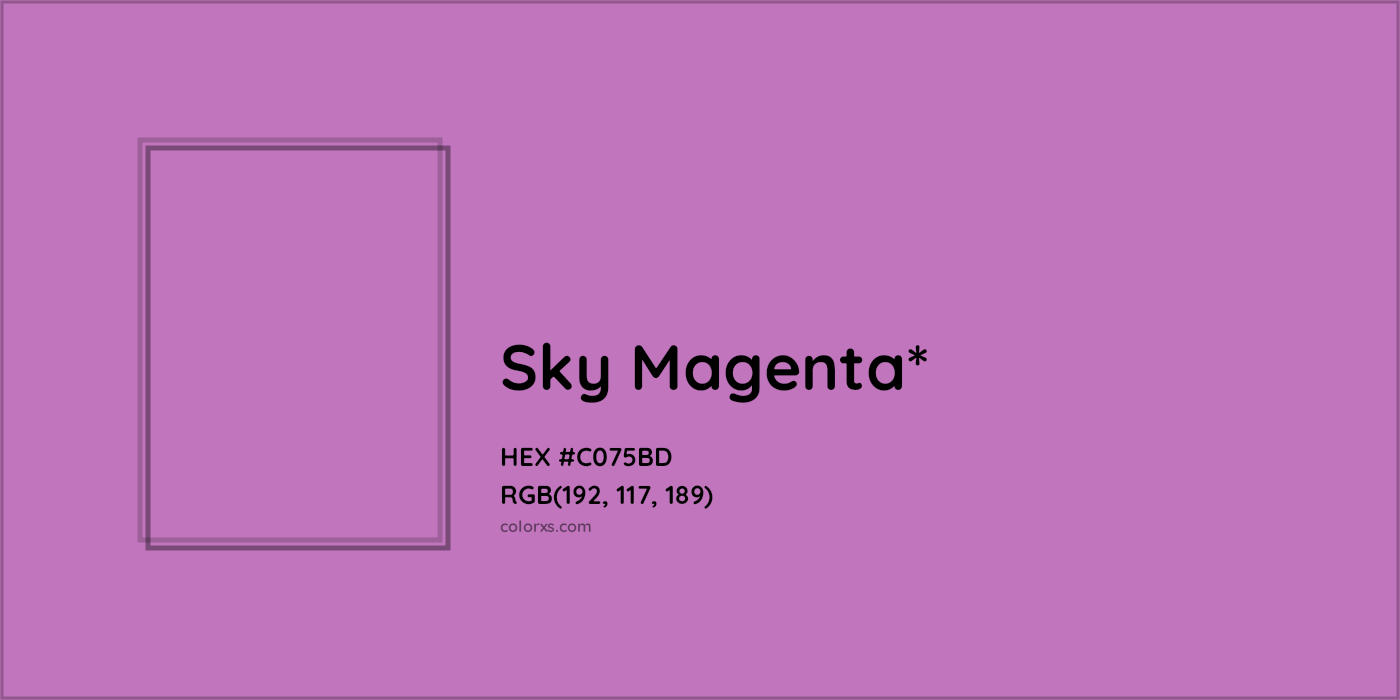 HEX #C075BD Color Name, Color Code, Palettes, Similar Paints, Images