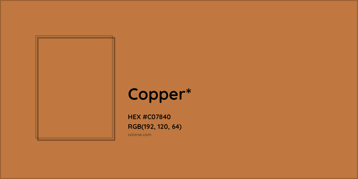 HEX #C07840 Color Name, Color Code, Palettes, Similar Paints, Images