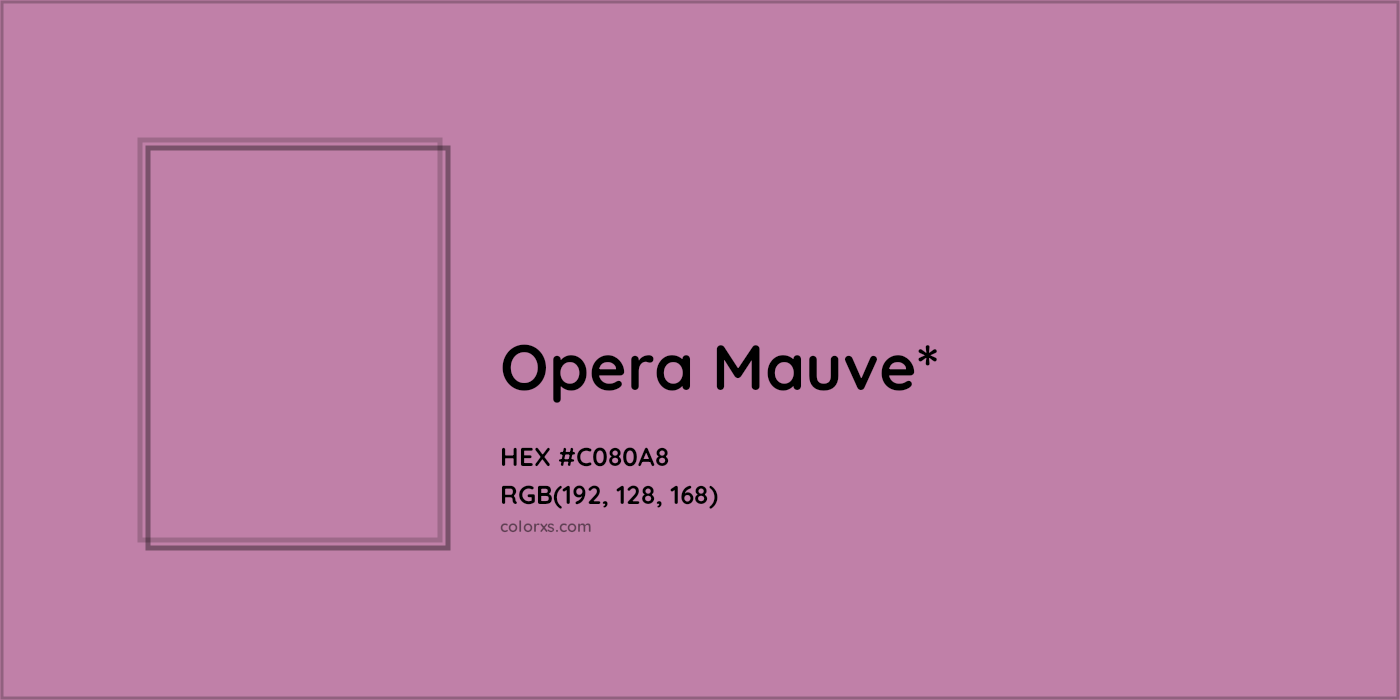 HEX #C080A8 Color Name, Color Code, Palettes, Similar Paints, Images
