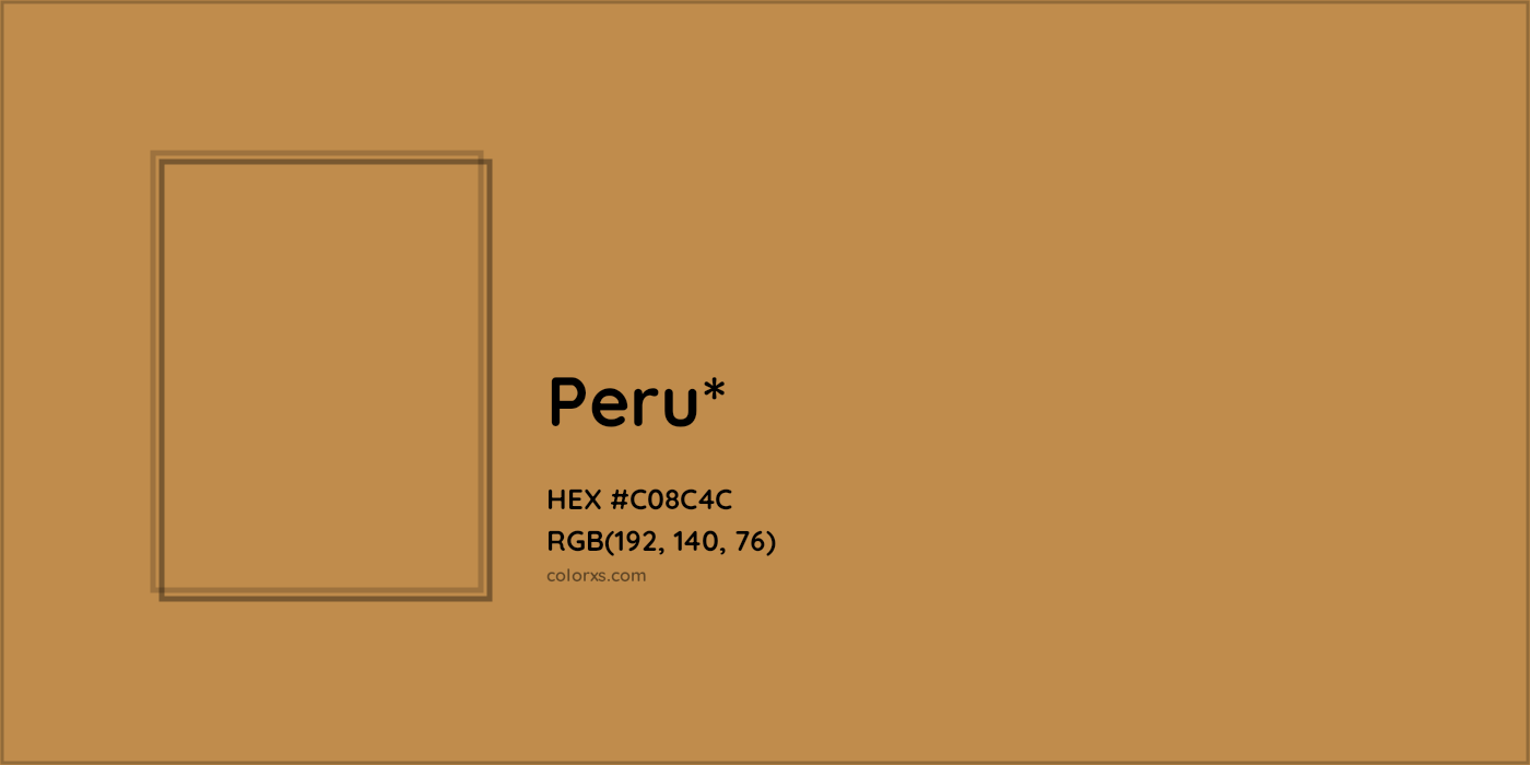 HEX #C08C4C Color Name, Color Code, Palettes, Similar Paints, Images