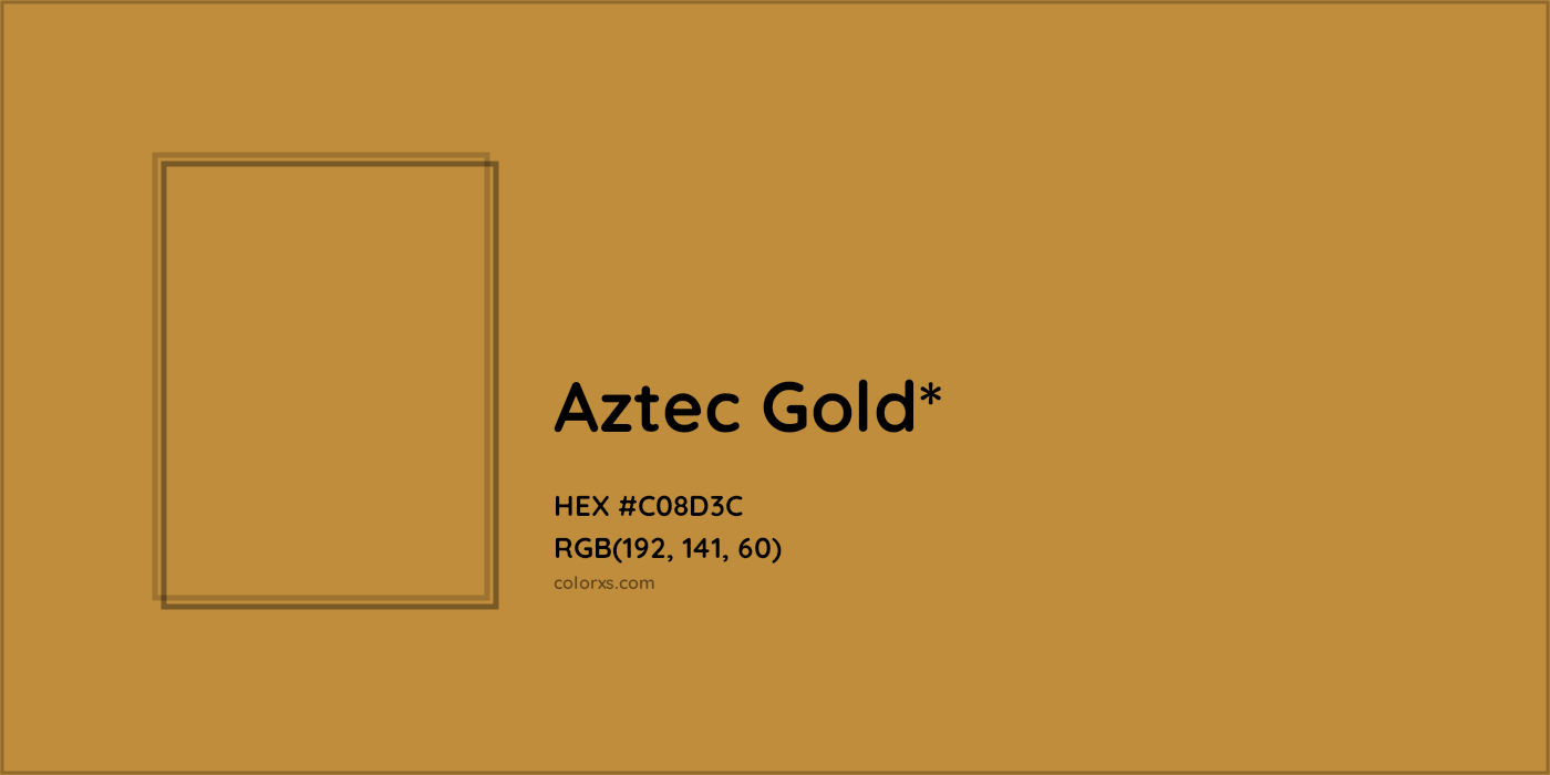 HEX #C08D3C Color Name, Color Code, Palettes, Similar Paints, Images