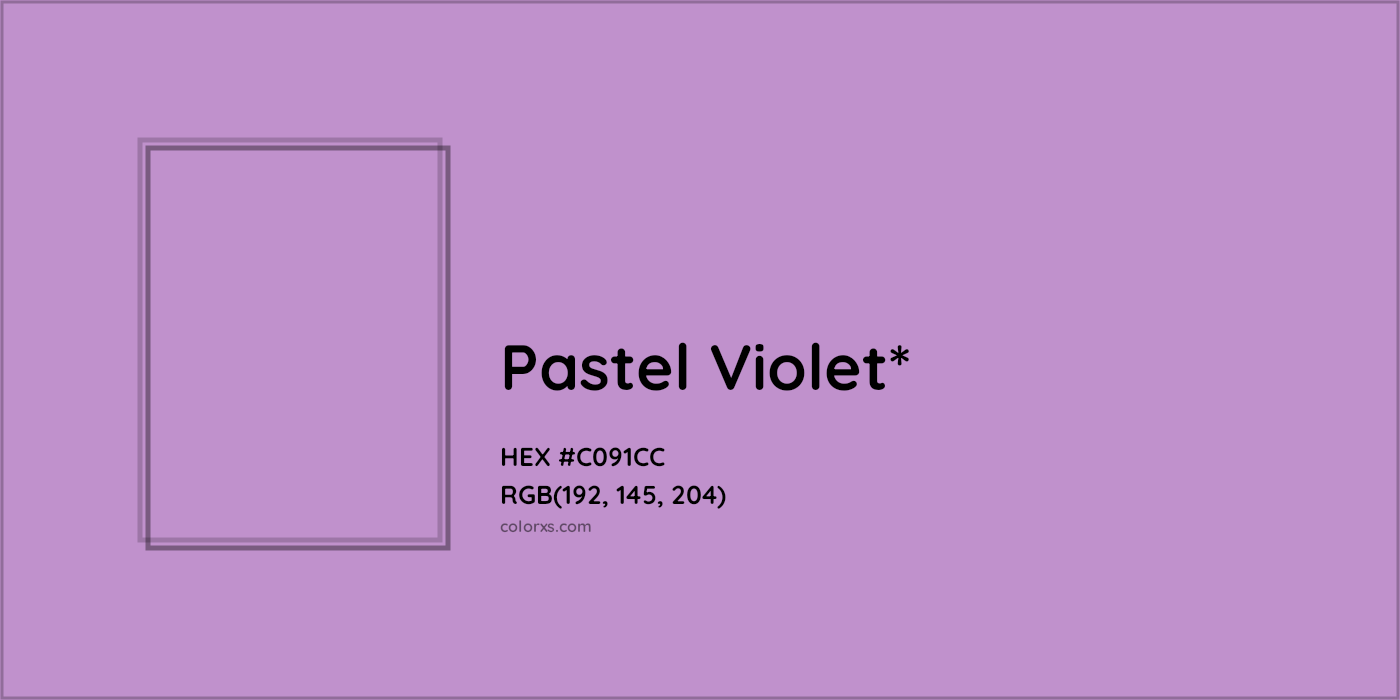 HEX #C091CC Color Name, Color Code, Palettes, Similar Paints, Images