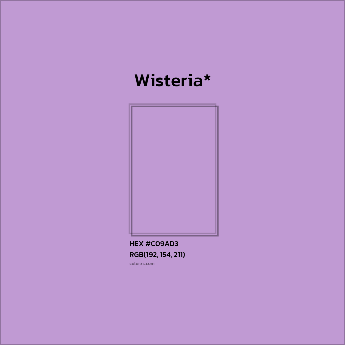HEX #C09AD3 Color Name, Color Code, Palettes, Similar Paints, Images