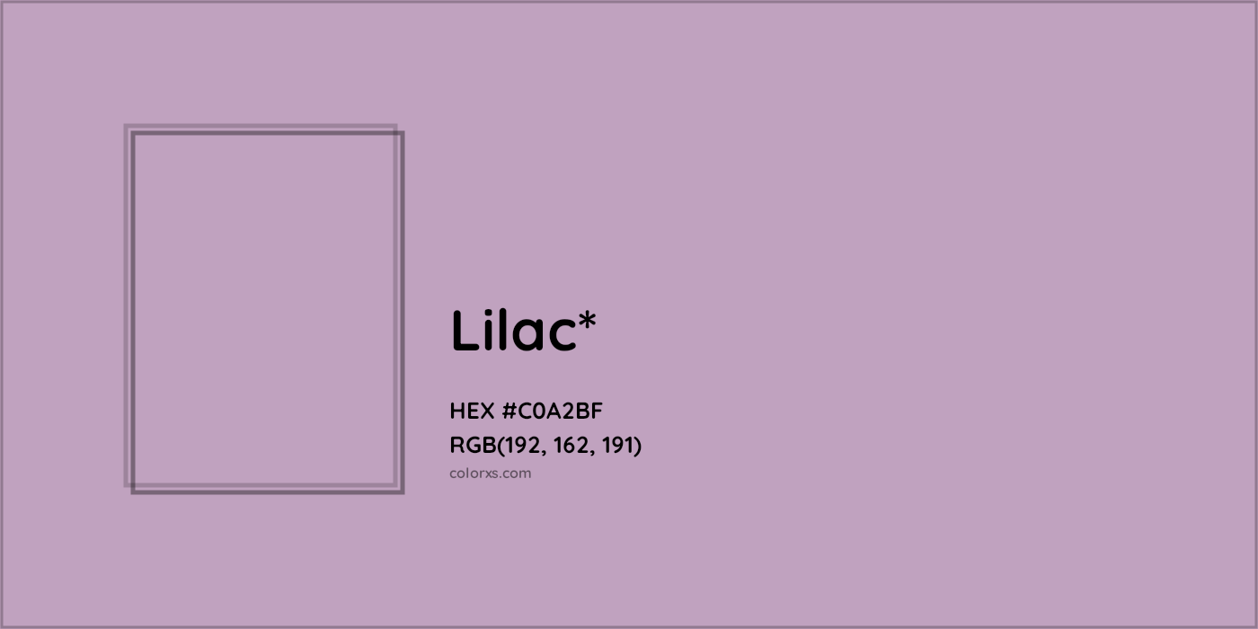 HEX #C0A2BF Color Name, Color Code, Palettes, Similar Paints, Images