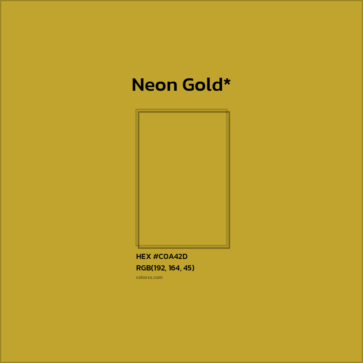 HEX #C0A42D Color Name, Color Code, Palettes, Similar Paints, Images