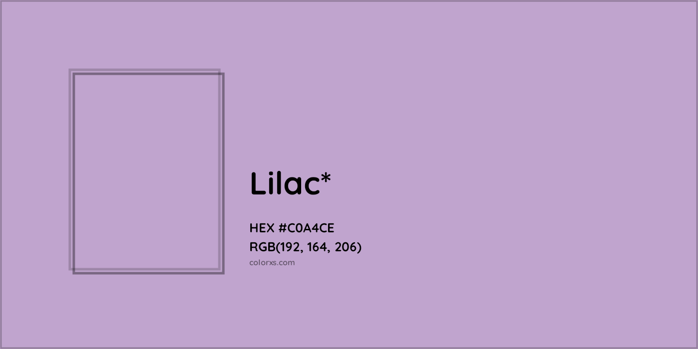 HEX #C0A4CE Color Name, Color Code, Palettes, Similar Paints, Images