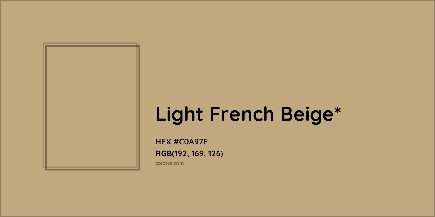 HEX #C0A97E Color Name, Color Code, Palettes, Similar Paints, Images
