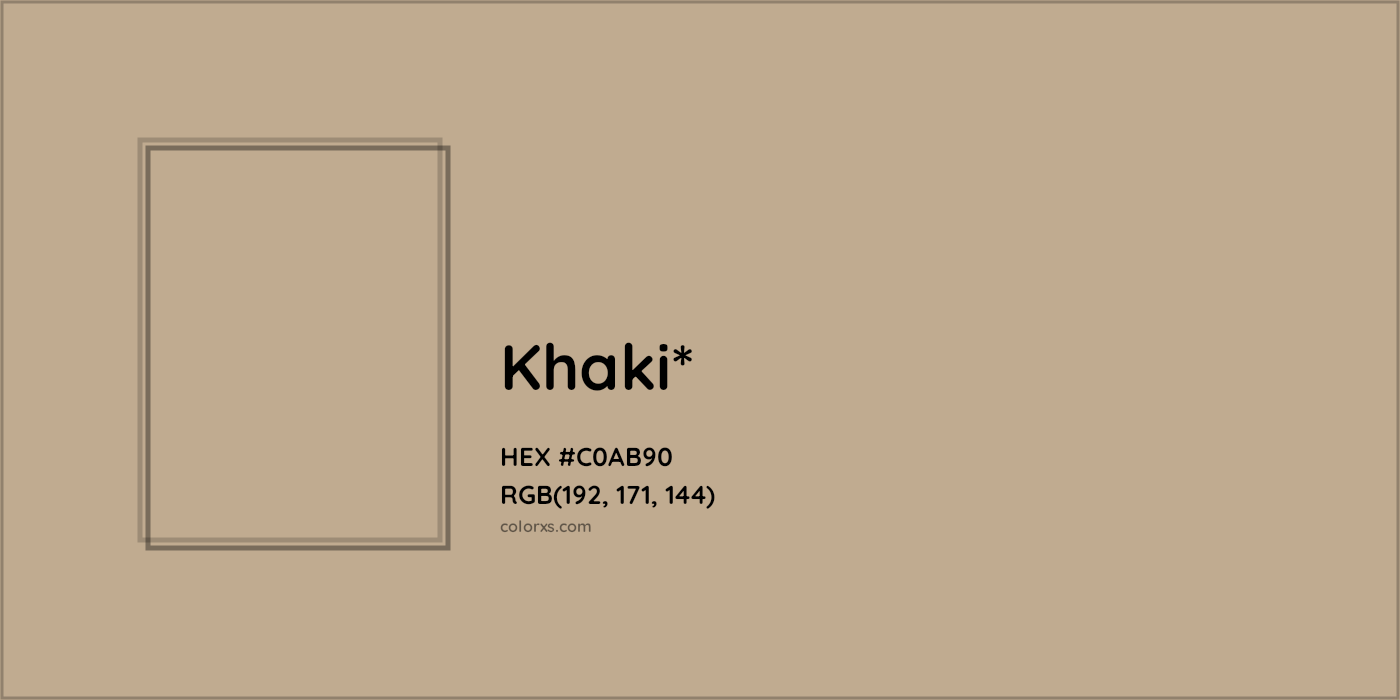HEX #C0AB90 Color Name, Color Code, Palettes, Similar Paints, Images