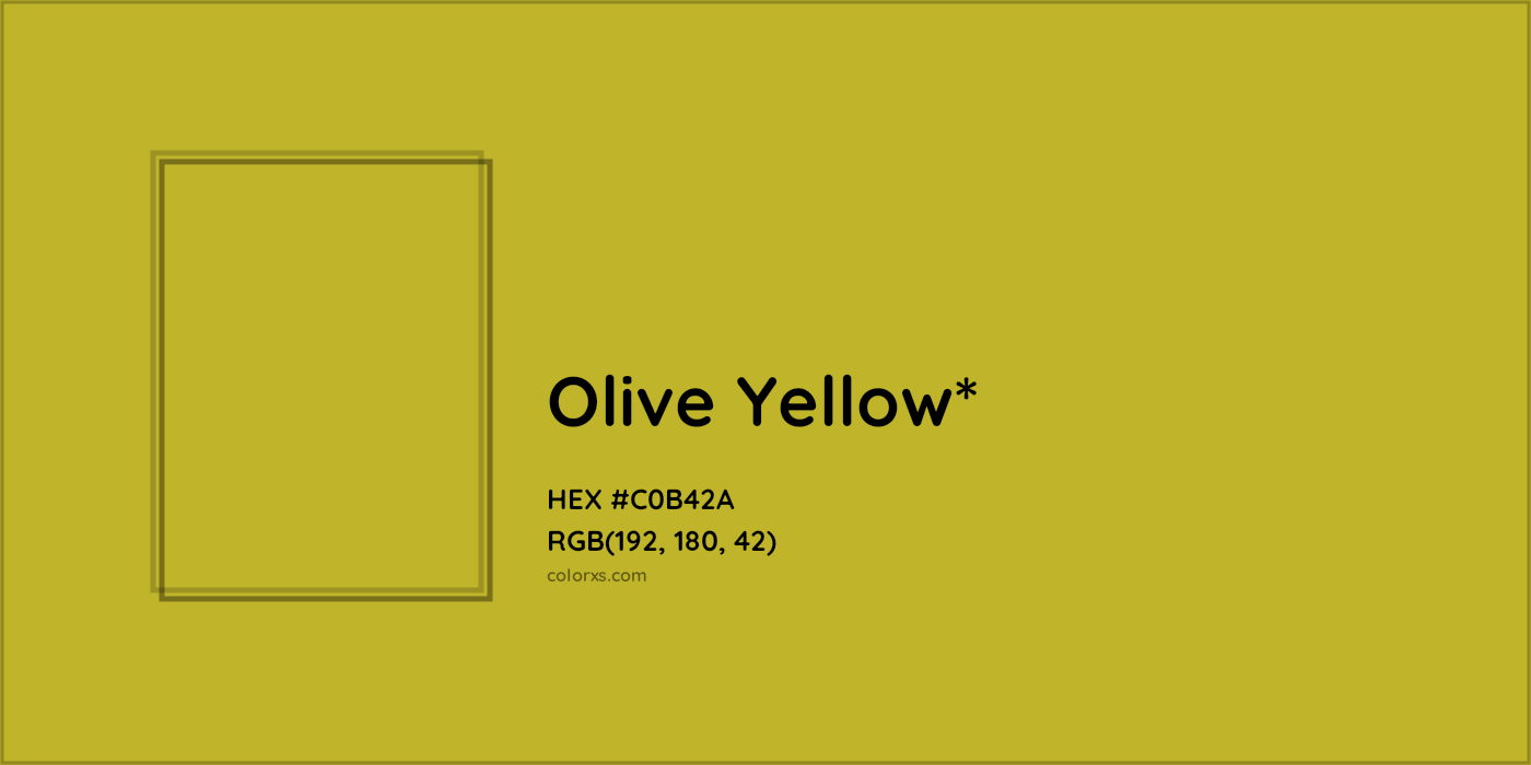 HEX #C0B42A Color Name, Color Code, Palettes, Similar Paints, Images