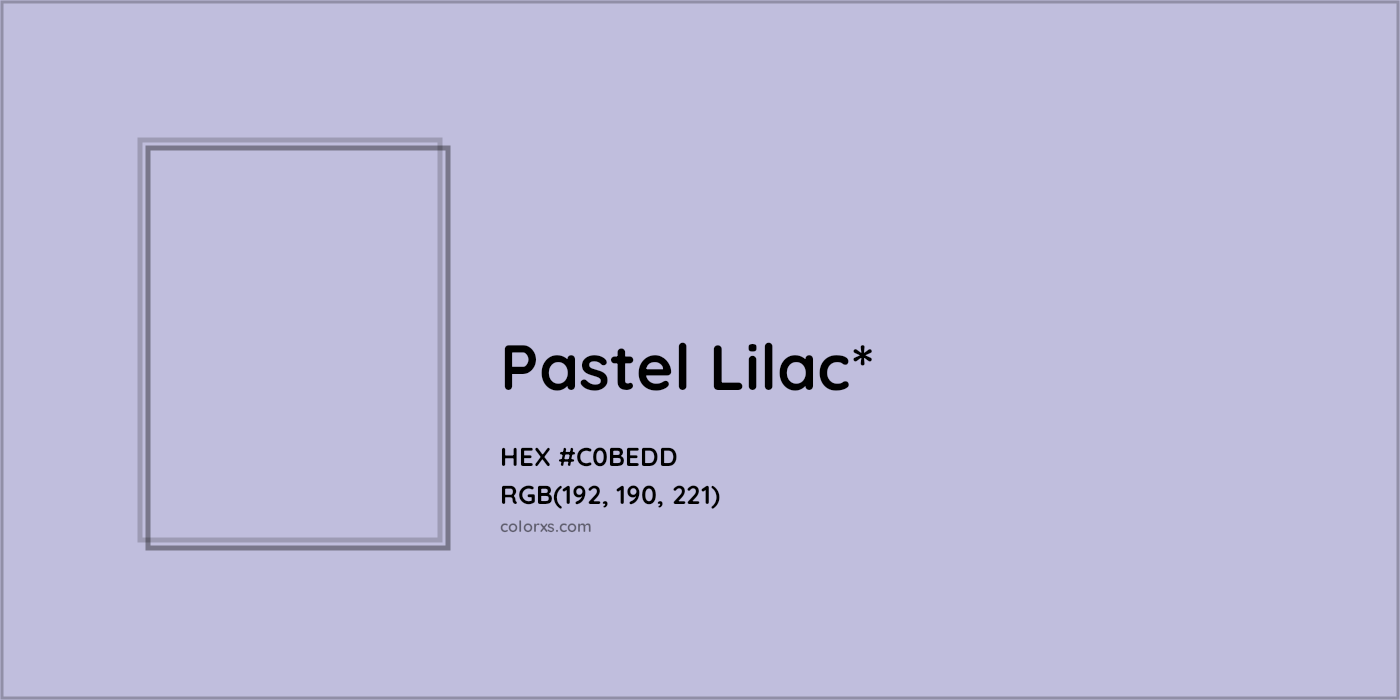HEX #C0BEDD Color Name, Color Code, Palettes, Similar Paints, Images