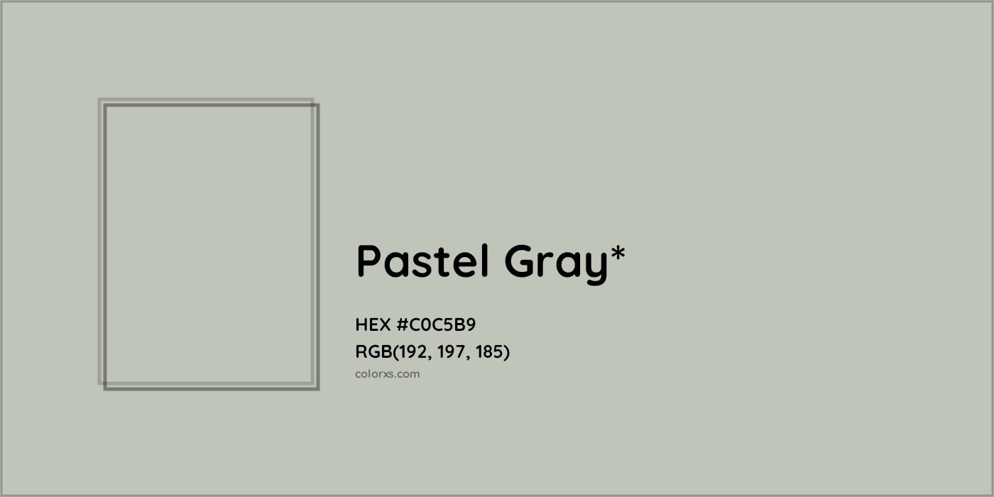 HEX #C0C5B9 Color Name, Color Code, Palettes, Similar Paints, Images