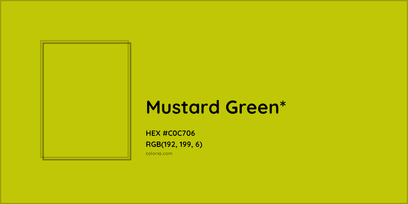 HEX #C0C706 Color Name, Color Code, Palettes, Similar Paints, Images