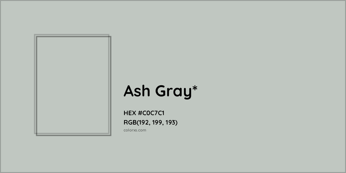 HEX #C0C7C1 Color Name, Color Code, Palettes, Similar Paints, Images