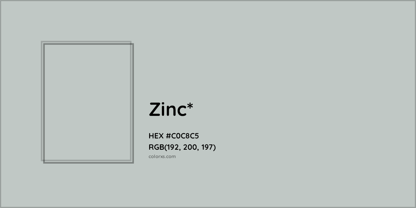 HEX #C0C8C5 Color Name, Color Code, Palettes, Similar Paints, Images