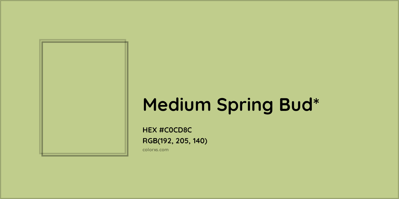 HEX #C0CD8C Color Name, Color Code, Palettes, Similar Paints, Images