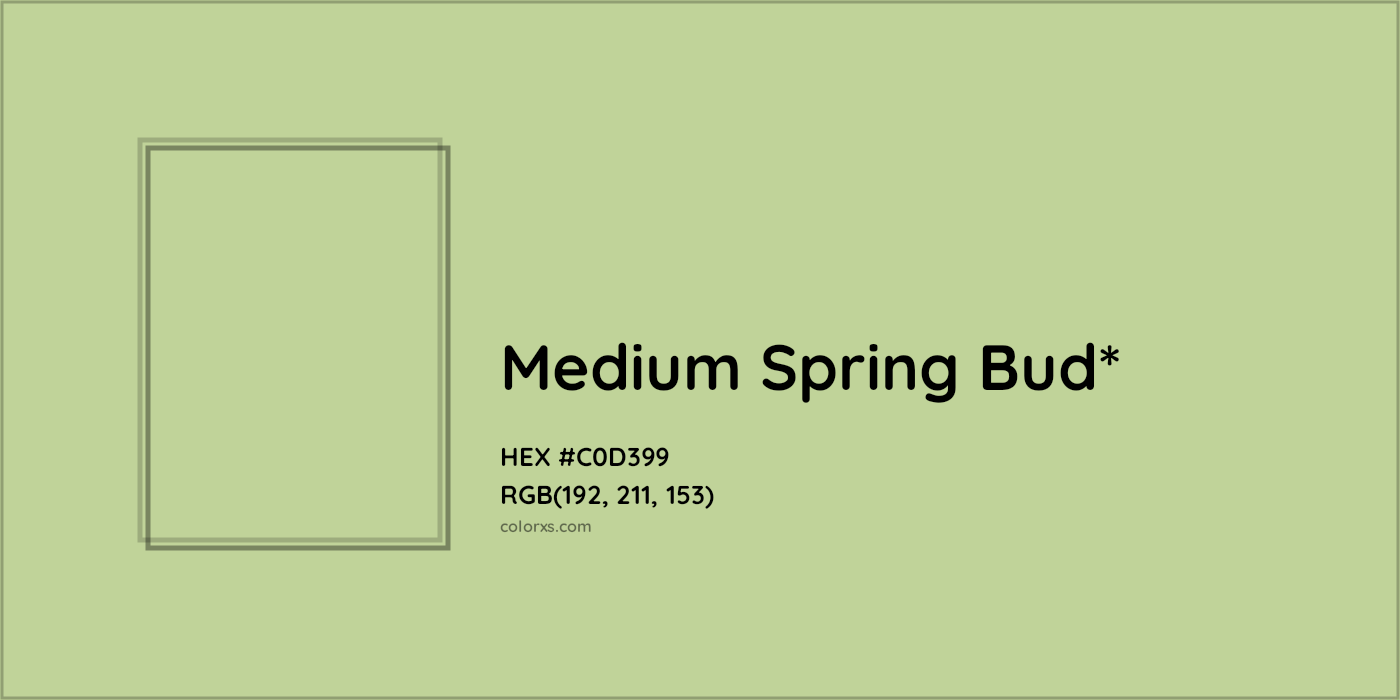 HEX #C0D399 Color Name, Color Code, Palettes, Similar Paints, Images