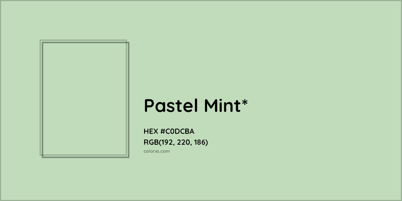 HEX #C0DCBA Color Name, Color Code, Palettes, Similar Paints, Images