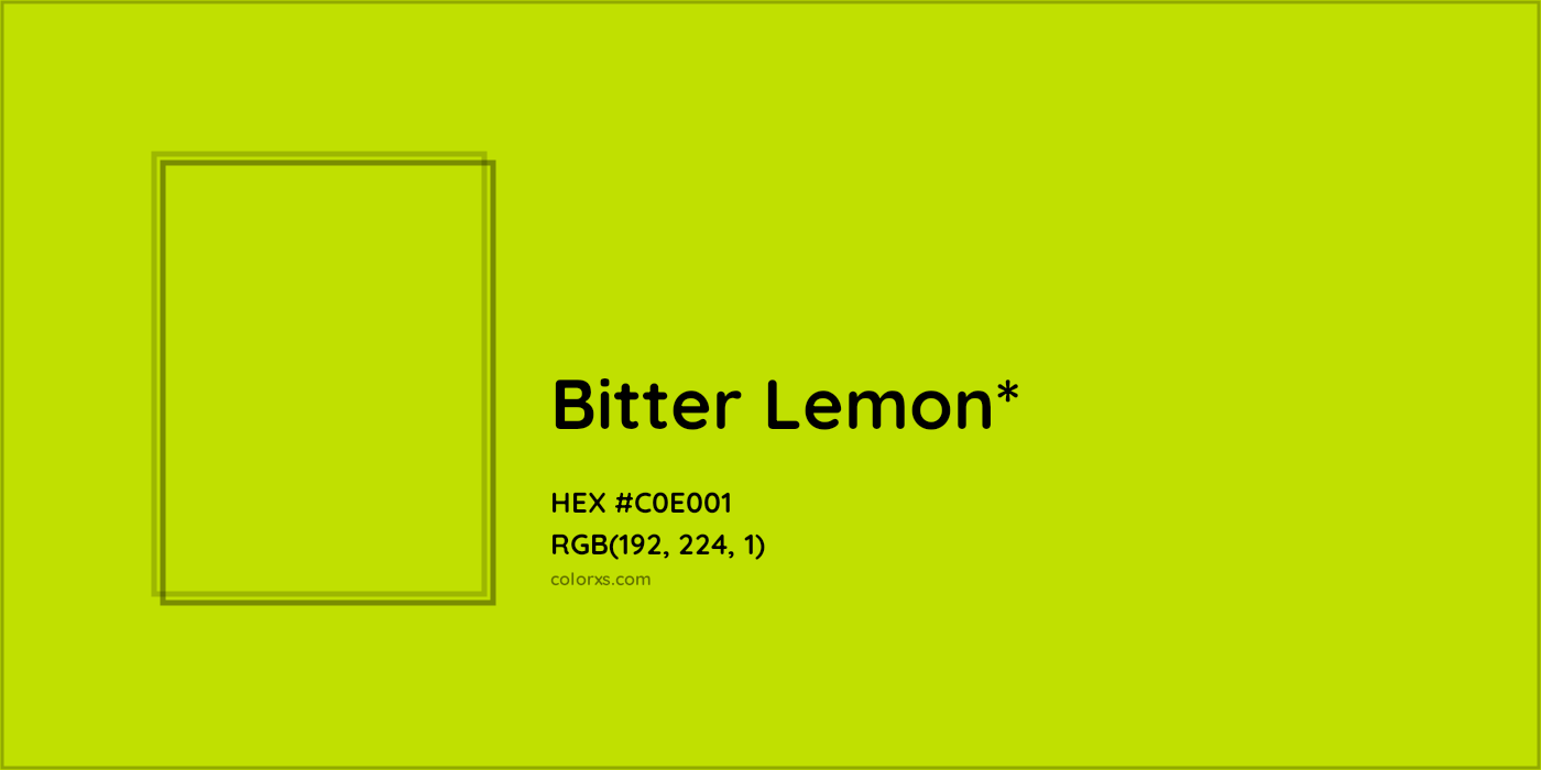 HEX #C0E001 Color Name, Color Code, Palettes, Similar Paints, Images