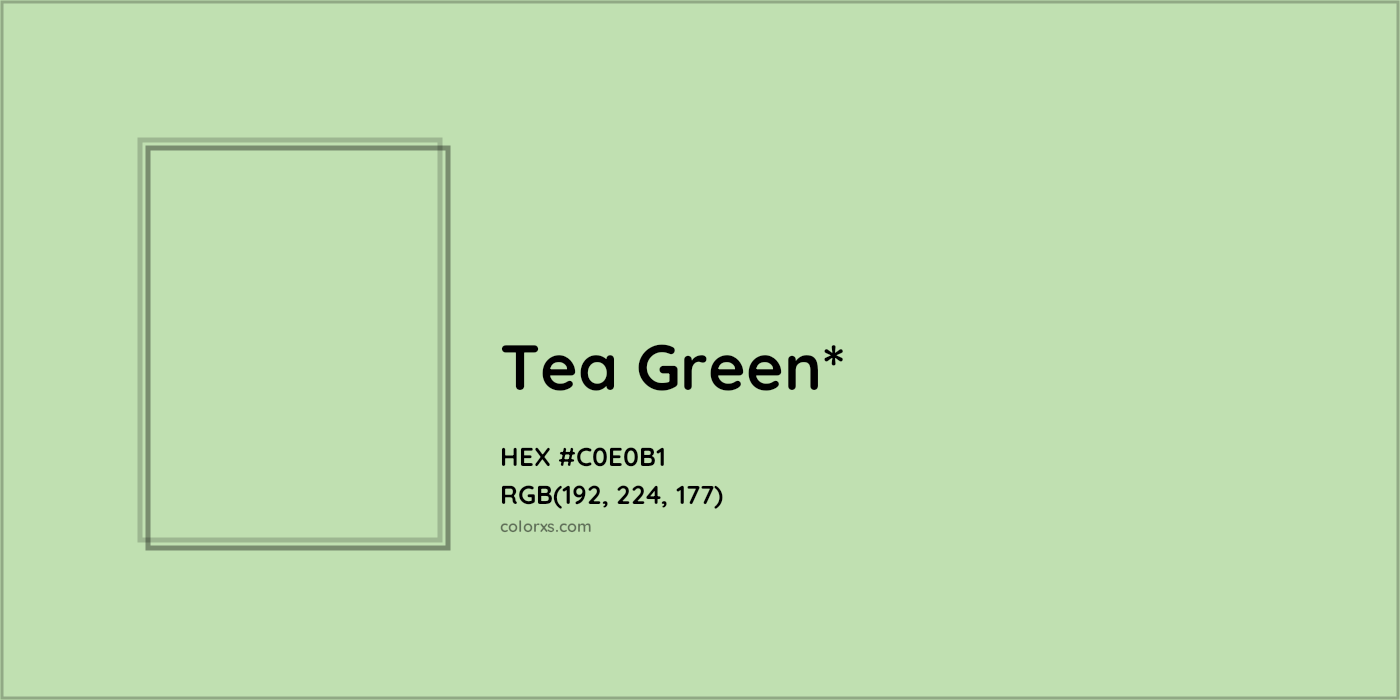 HEX #C0E0B1 Color Name, Color Code, Palettes, Similar Paints, Images