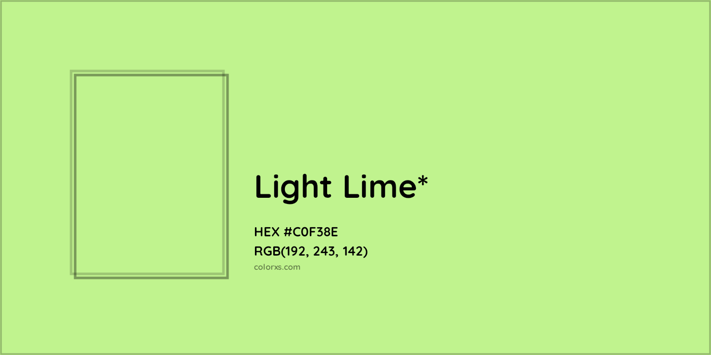 HEX #C0F38E Color Name, Color Code, Palettes, Similar Paints, Images