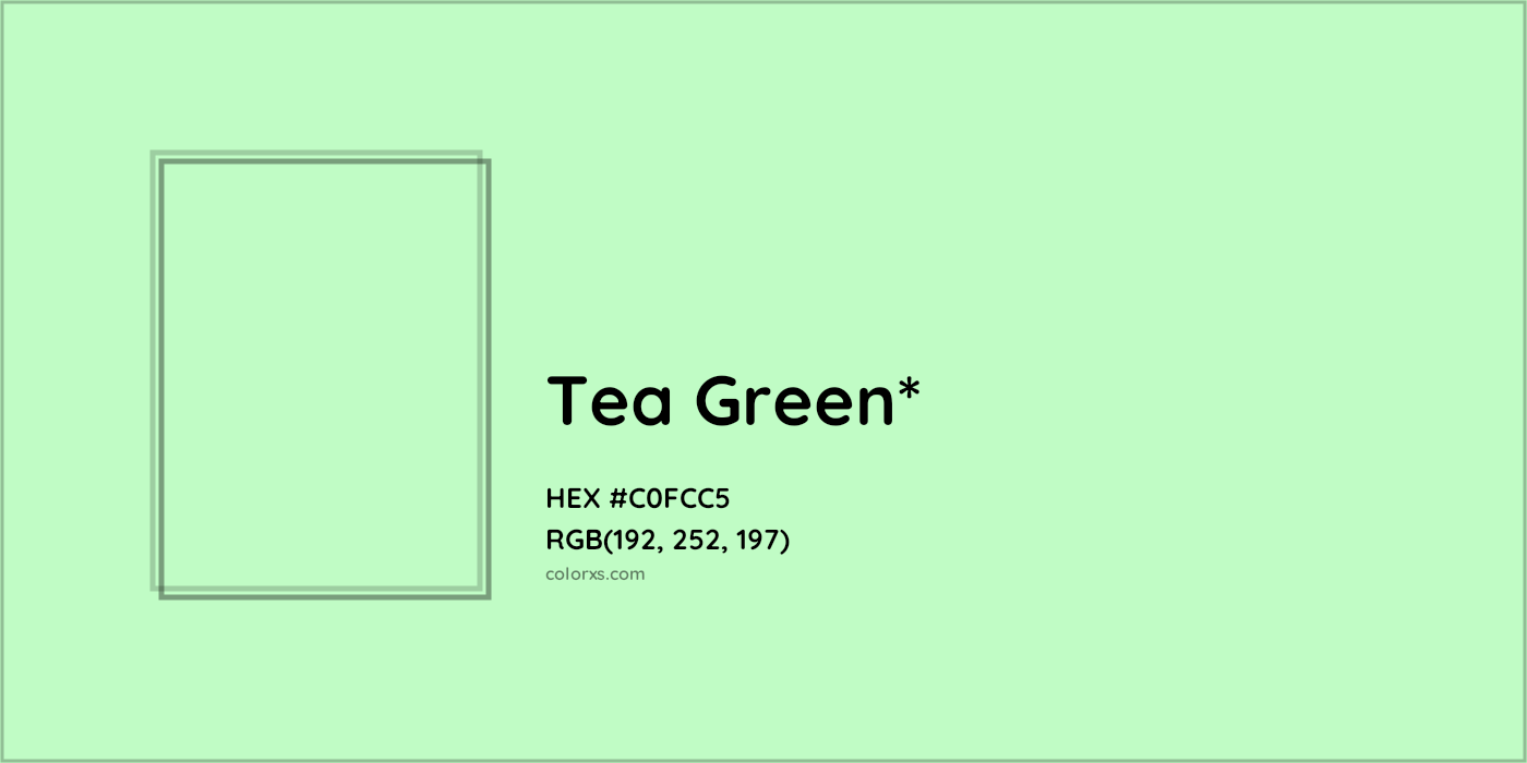 HEX #C0FCC5 Color Name, Color Code, Palettes, Similar Paints, Images
