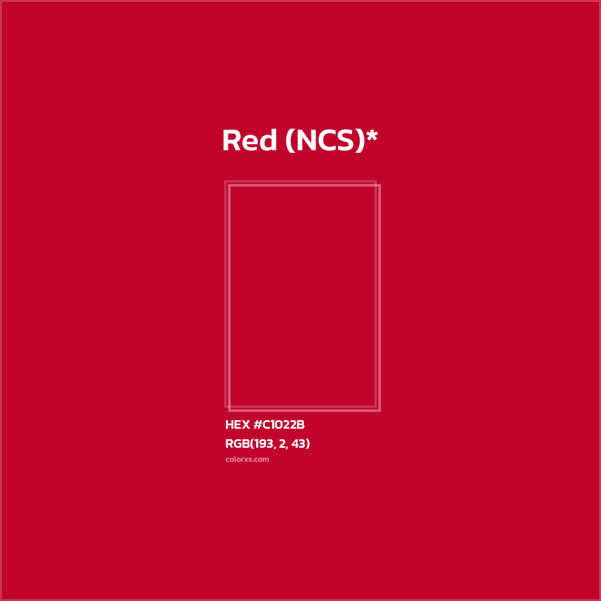 HEX #C1022B Color Name, Color Code, Palettes, Similar Paints, Images