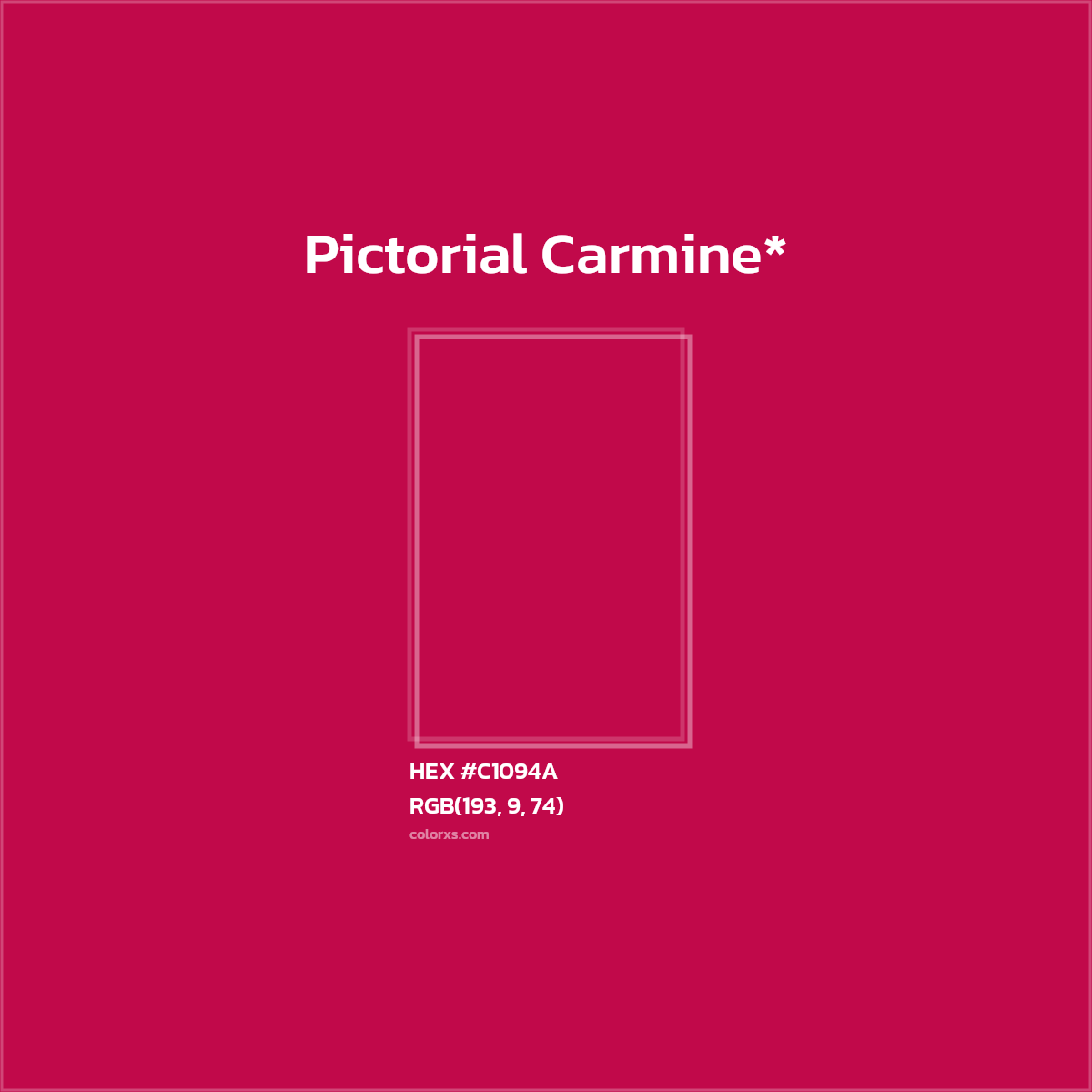 HEX #C1094A Color Name, Color Code, Palettes, Similar Paints, Images