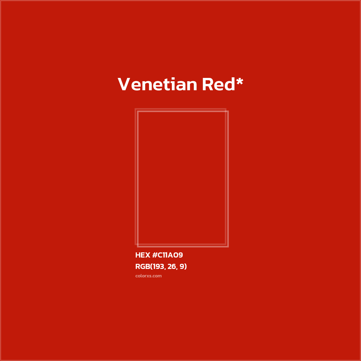 HEX #C11A09 Color Name, Color Code, Palettes, Similar Paints, Images