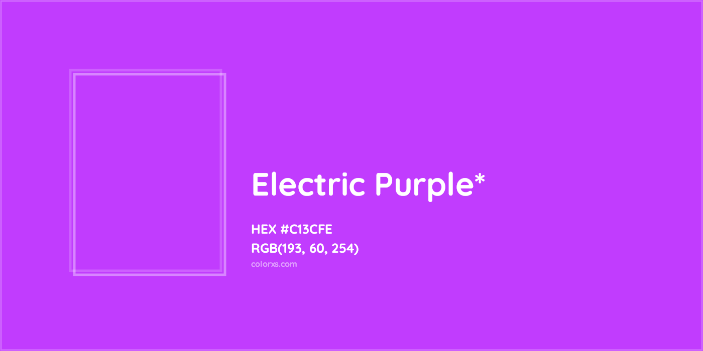 HEX #C13CFE Color Name, Color Code, Palettes, Similar Paints, Images
