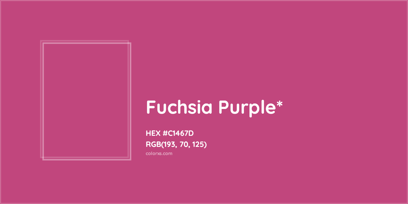 HEX #C1467D Color Name, Color Code, Palettes, Similar Paints, Images