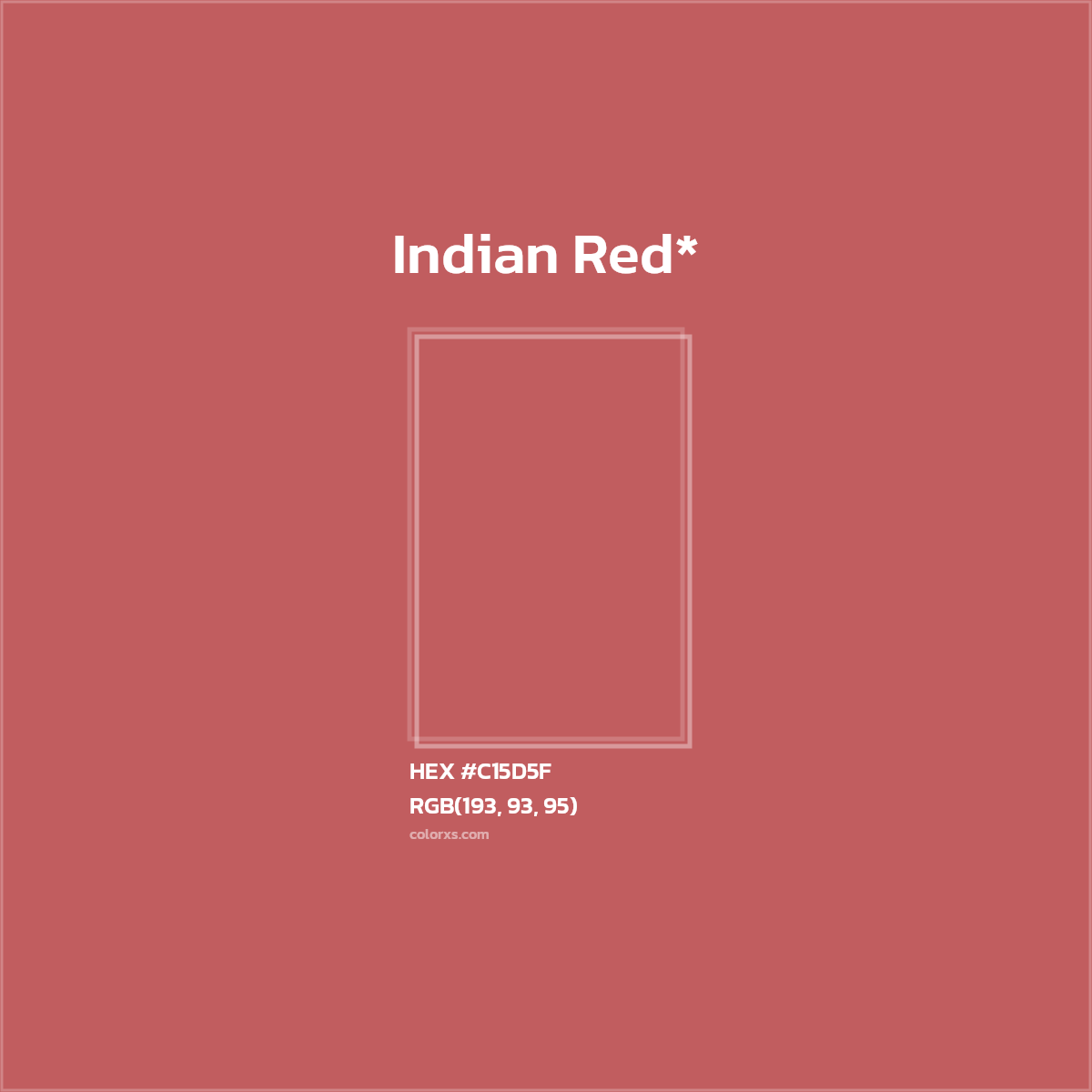 HEX #C15D5F Color Name, Color Code, Palettes, Similar Paints, Images