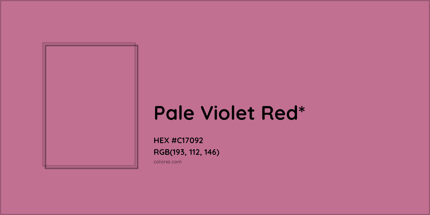 HEX #C17092 Color Name, Color Code, Palettes, Similar Paints, Images