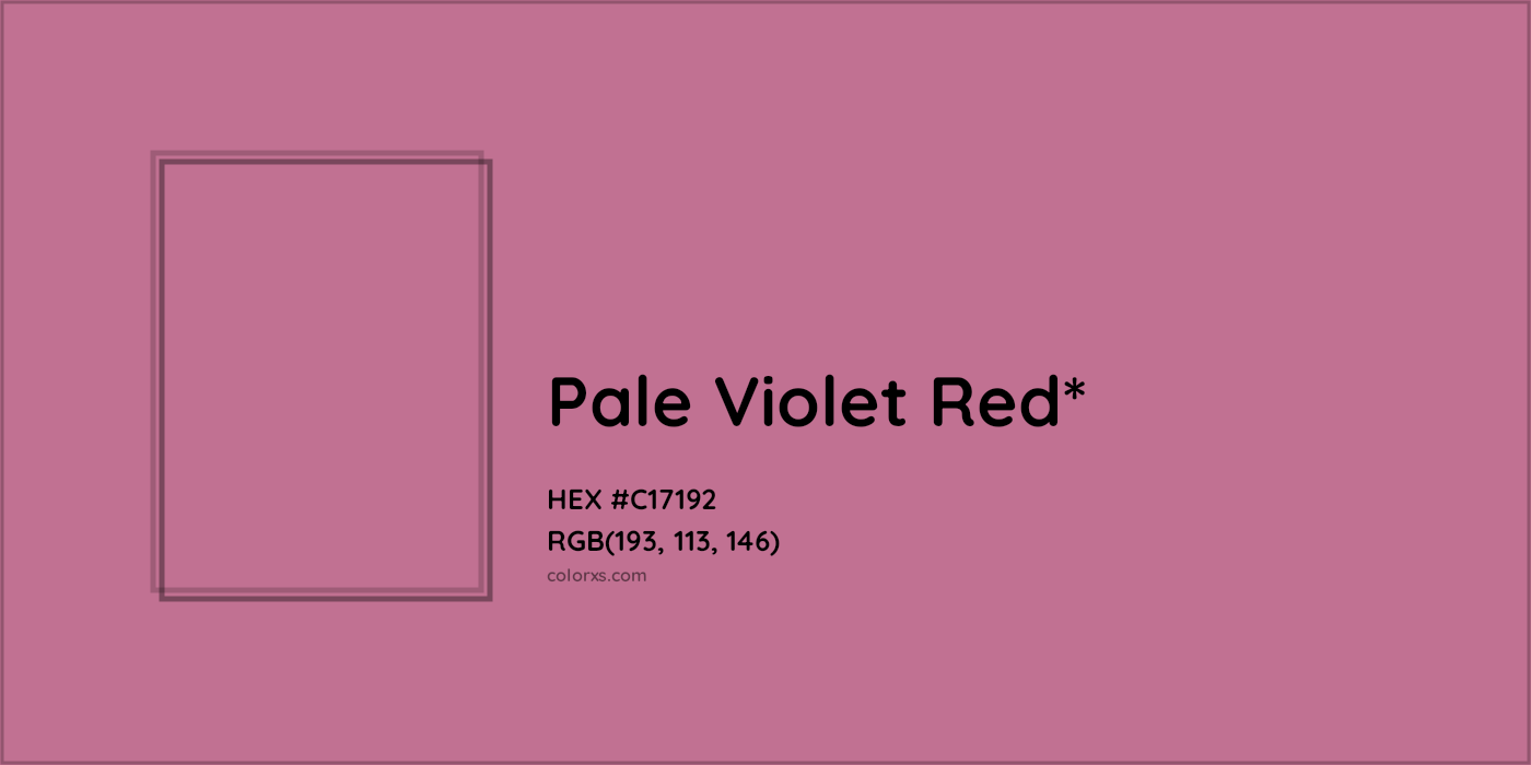 HEX #C17192 Color Name, Color Code, Palettes, Similar Paints, Images