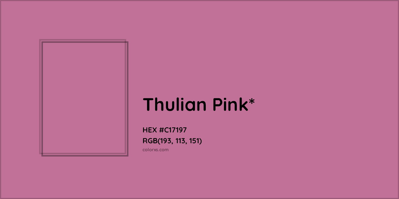 HEX #C17197 Color Name, Color Code, Palettes, Similar Paints, Images