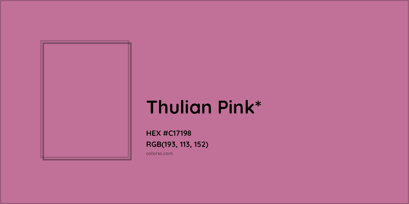 HEX #C17198 Color Name, Color Code, Palettes, Similar Paints, Images