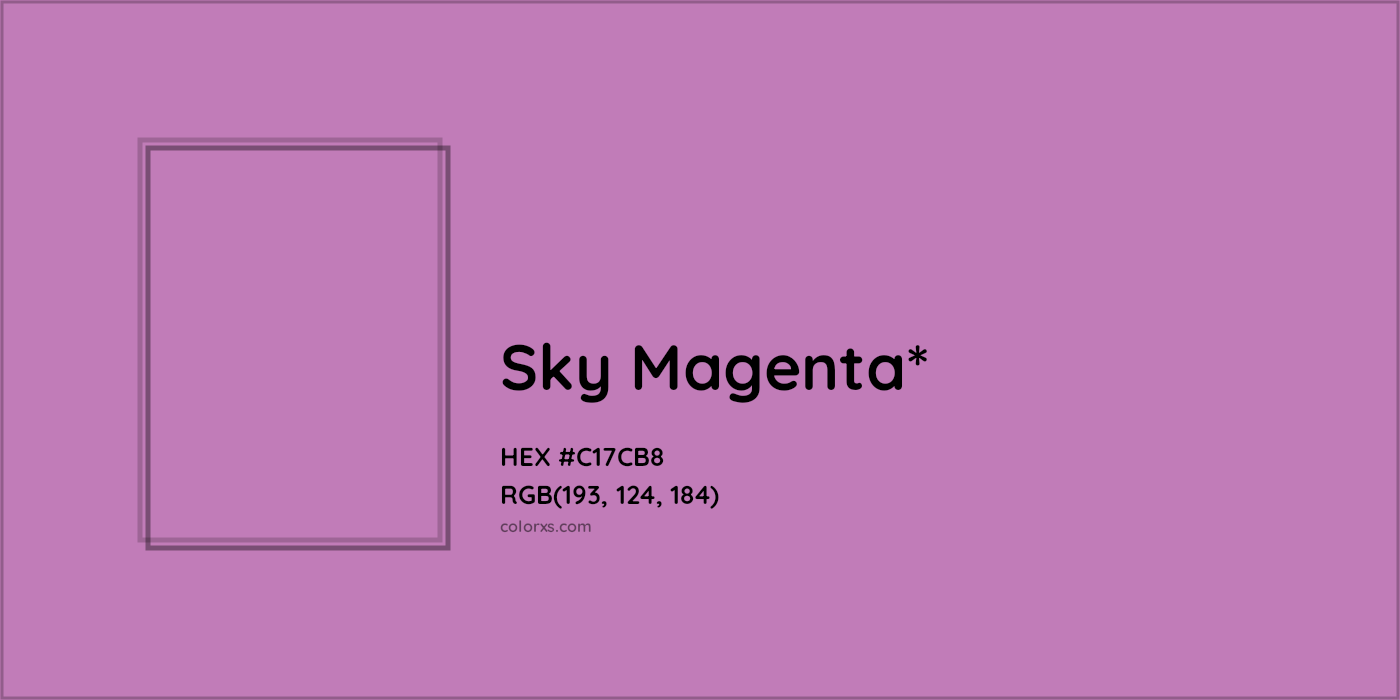 HEX #C17CB8 Color Name, Color Code, Palettes, Similar Paints, Images