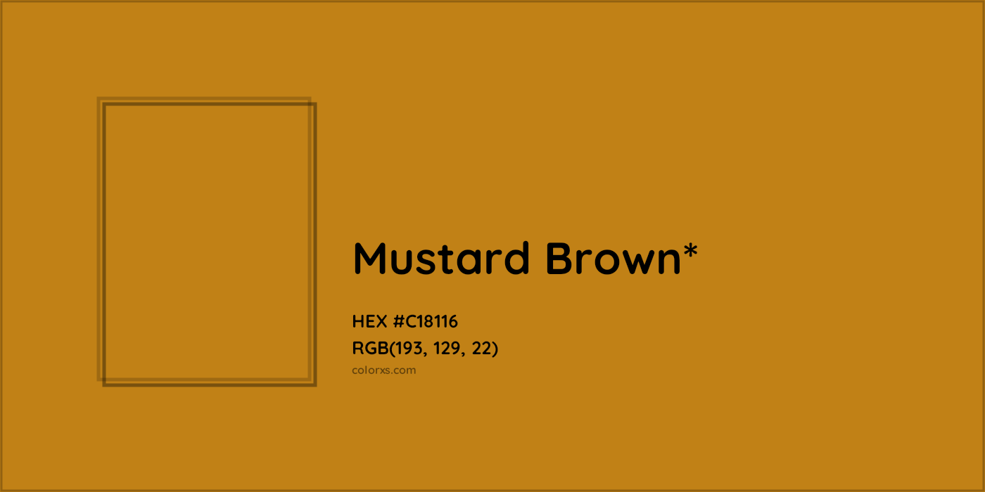 HEX #C18116 Color Name, Color Code, Palettes, Similar Paints, Images
