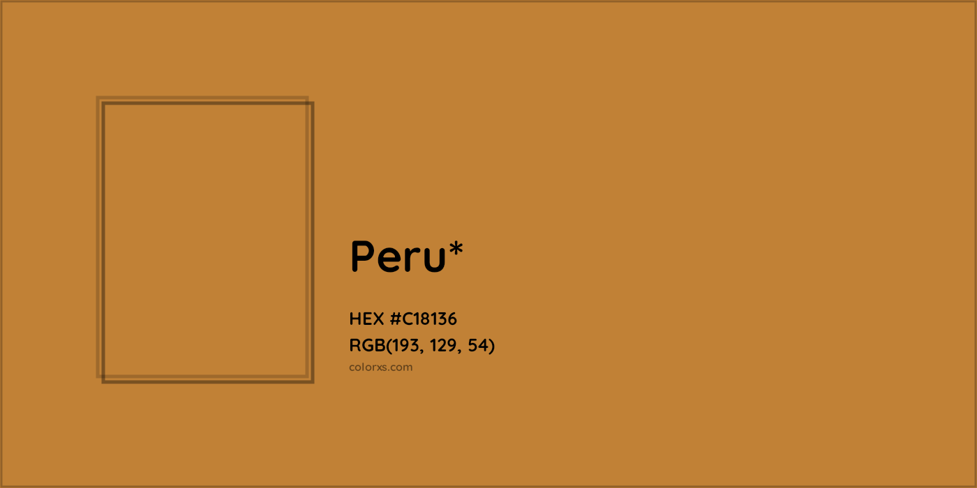 HEX #C18136 Color Name, Color Code, Palettes, Similar Paints, Images