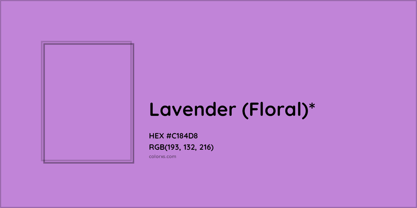 HEX #C184D8 Color Name, Color Code, Palettes, Similar Paints, Images