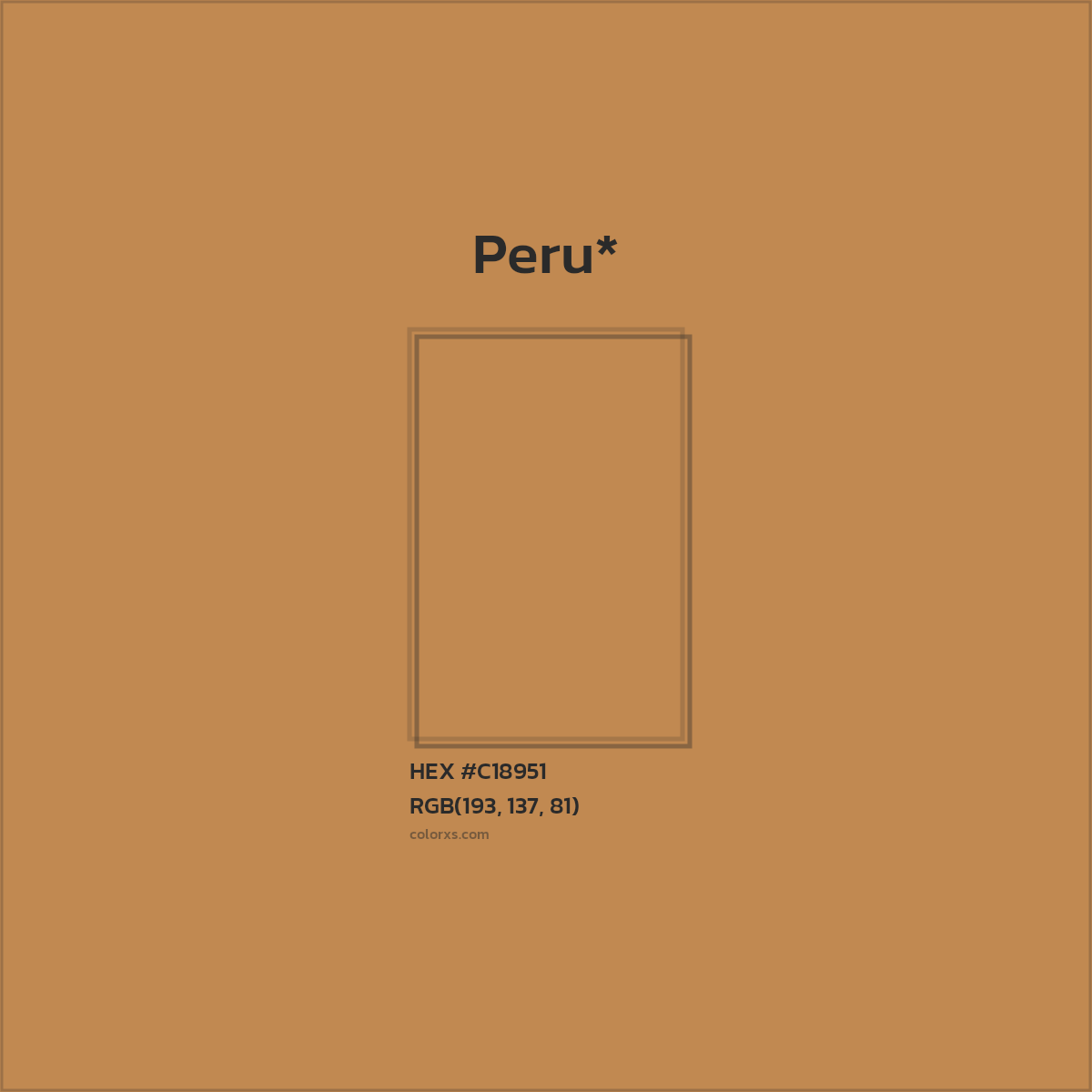 HEX #C18951 Color Name, Color Code, Palettes, Similar Paints, Images