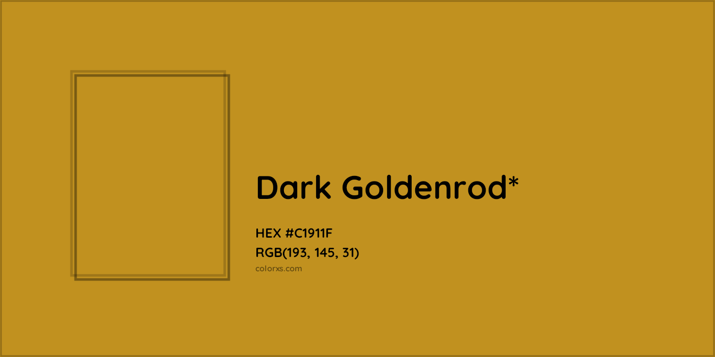 HEX #C1911F Color Name, Color Code, Palettes, Similar Paints, Images